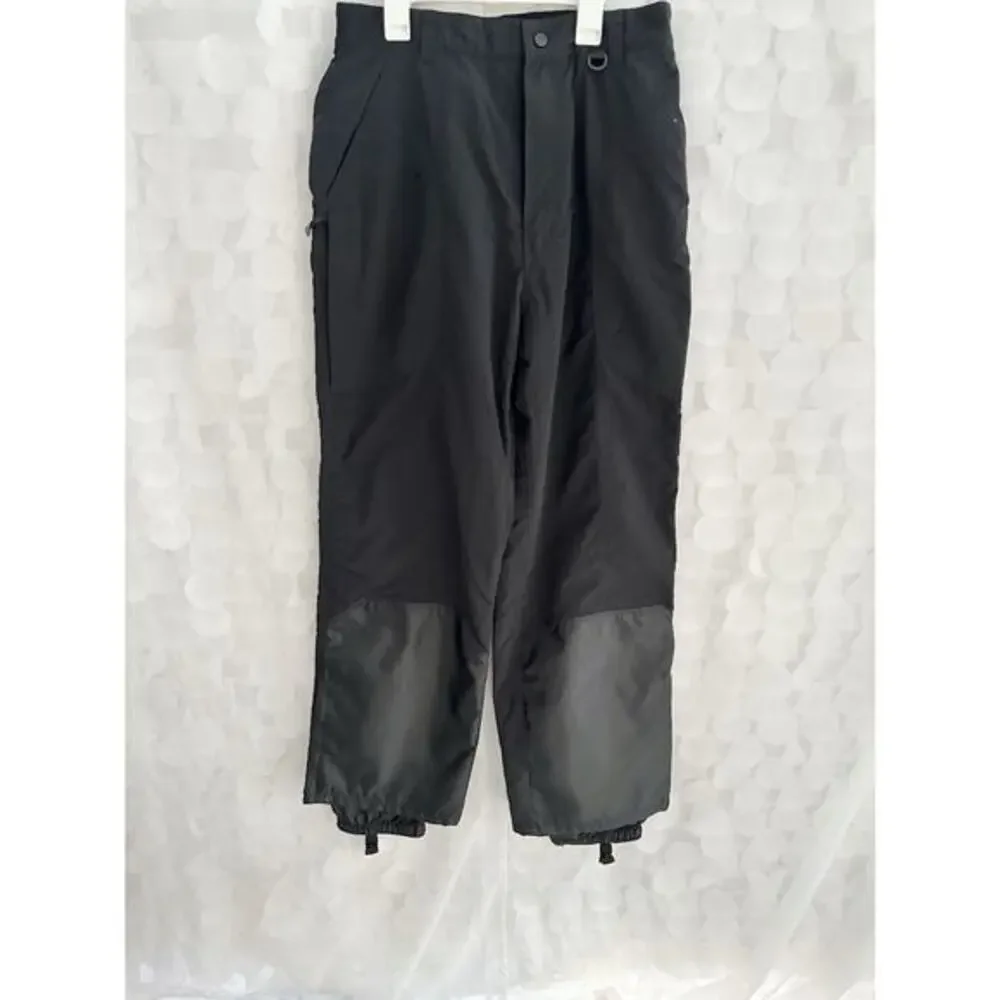 VTG 90’s HEAD Men’s Large Black Nylon Ski Snowboarding Pants made In Russia